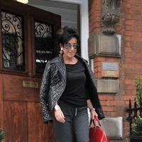 Nancy Dell'Olio is seen leaving a medical building on Harley Street | Picture 101279